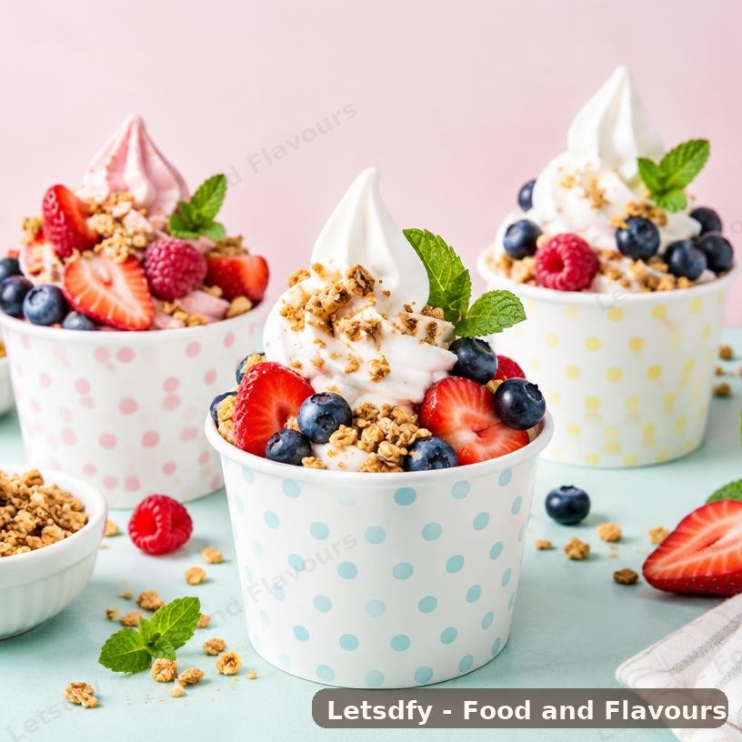 Frozen Yogurt & Fruit Treats
